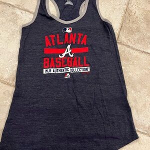 Majestic Atlanta Braves Navy Racerback Tank ⚾🔥